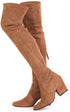 High Heel Suede Pointed Toe Over-the-knee Boots